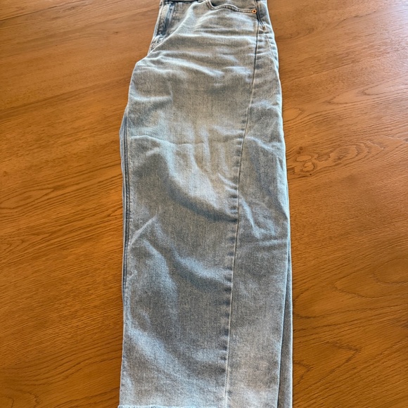 AE stretch barrel jeans Sz 8 short - Picture 14 of 14